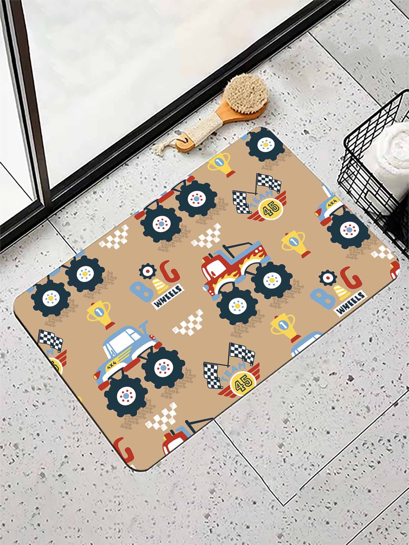 Non-Slip Diatom Mud Bathroom Mat